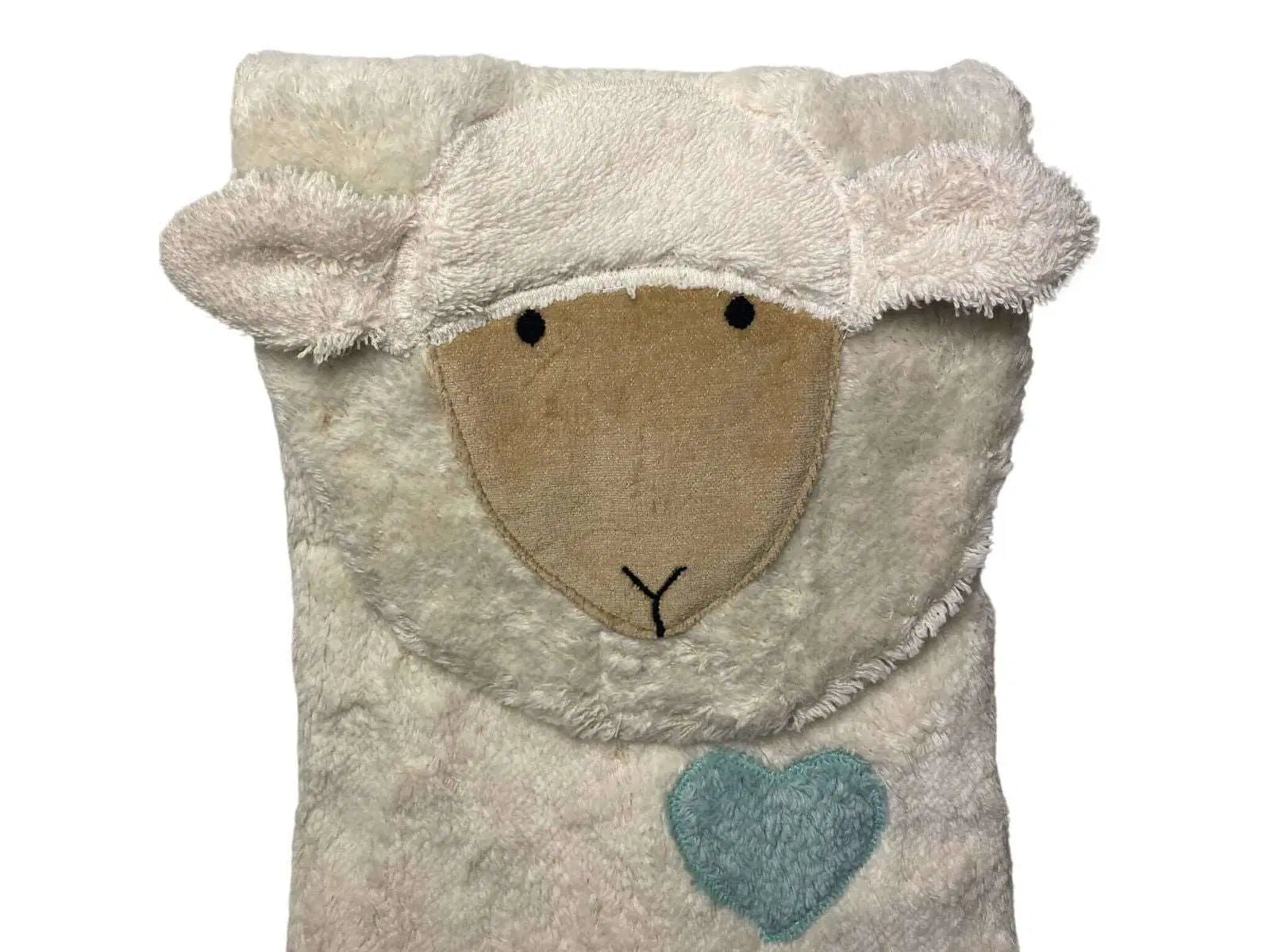 Weiche Bio-Wärmflasche im Schaf-Design von PAT & PATTY, ideal für wohlige Wärme