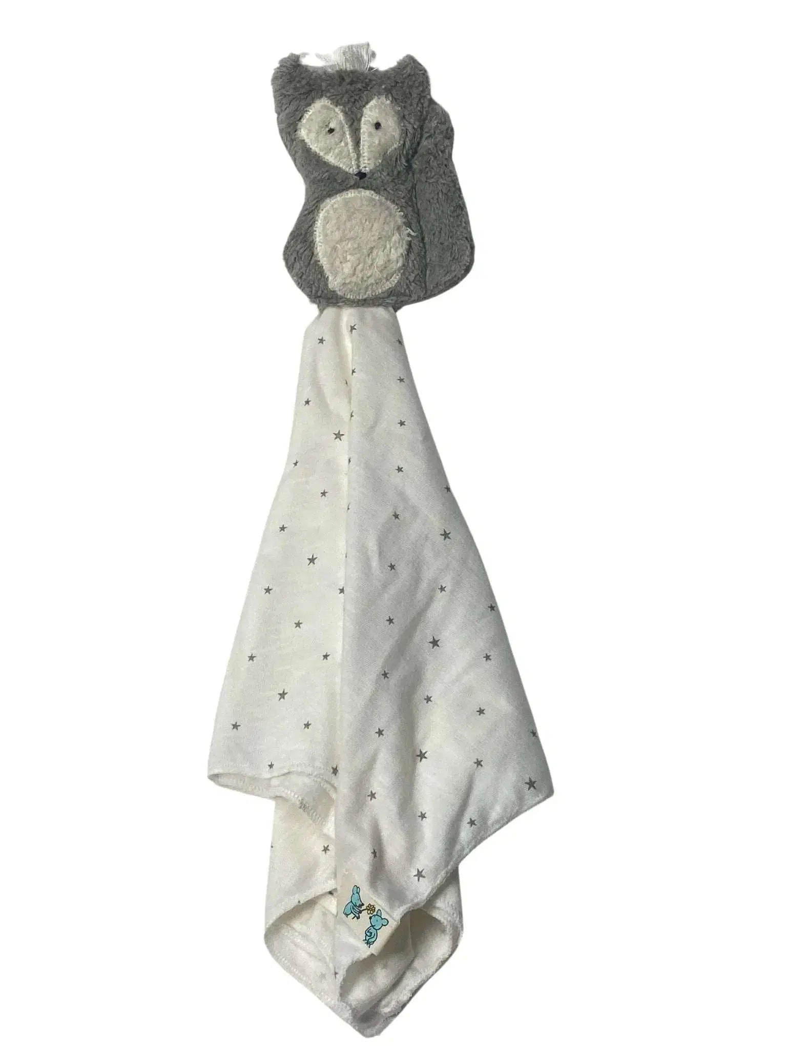 Schmusetuch Waschbär aus 100 % Bio-Baumwolle – handgefertigt und GOTS-zertifiziert von PAT & PATTY