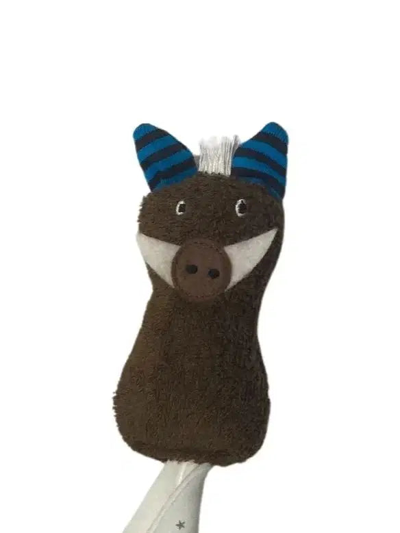 Schmusetuch Wildschwein aus Bio-Baumwolle – liebevoll handgefertigt von PAT & PATTY