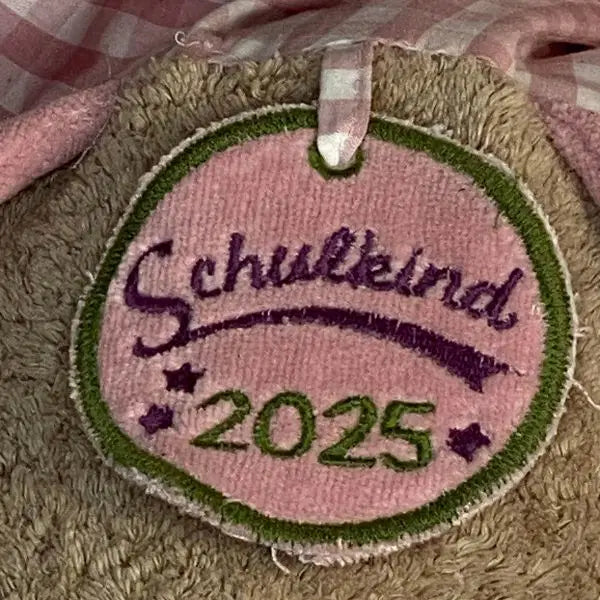 Schultüte aus Stoff mit Einhorn für Kinder – handgemachte 2025 Edition von PAT & PATTY