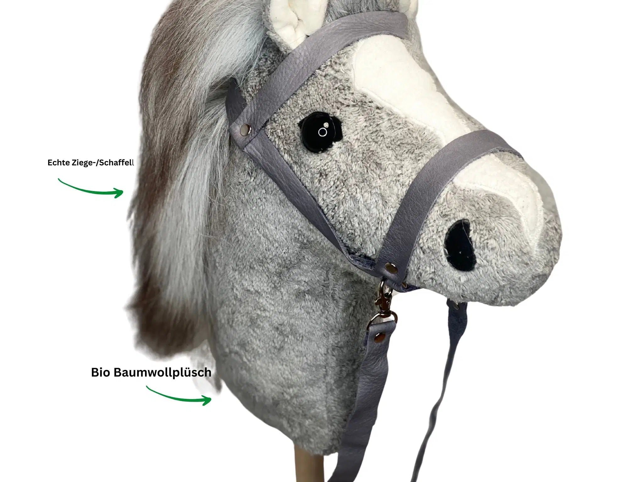 Bio Steckenpferd Gandalf grau