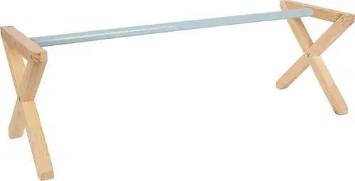 Verstellbarer Cavaletti-Holzsprung für Steckenpferd-Spiel – PAT & PATTY