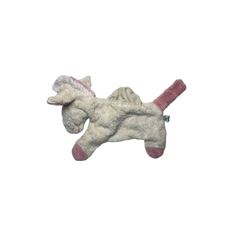 Bio-Wärmekissen Einhorn aus Plüsch von PAT & PATTY