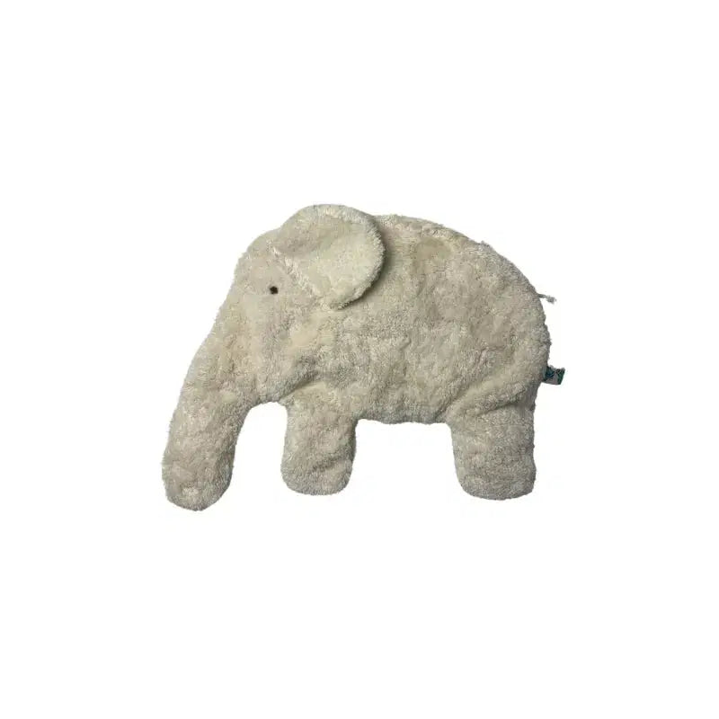 Bio-Wärmekissen Elefant in Naturweiß von PAT & PATTY