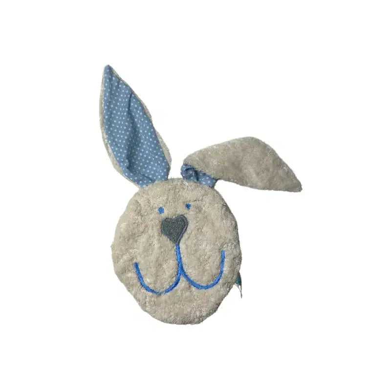 Kuscheliges Bio Wärmekissen Hase aus Plüsch – PAT & PATTY