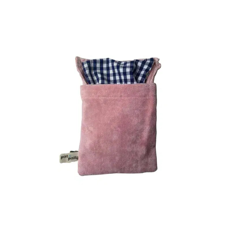 Bio-Wärmekissen in Rehform aus weichem Samt von PAT & PATTY