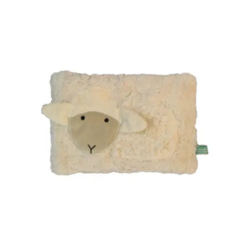 Grünes Bio-Wärmekissen in Schafform von PAT & PATTY