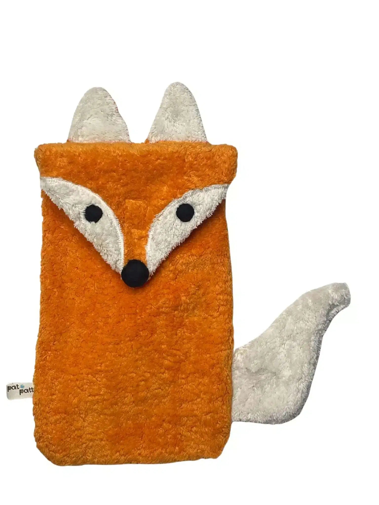 Bio-Wärmflasche in Fuchsform von PAT & PATTY