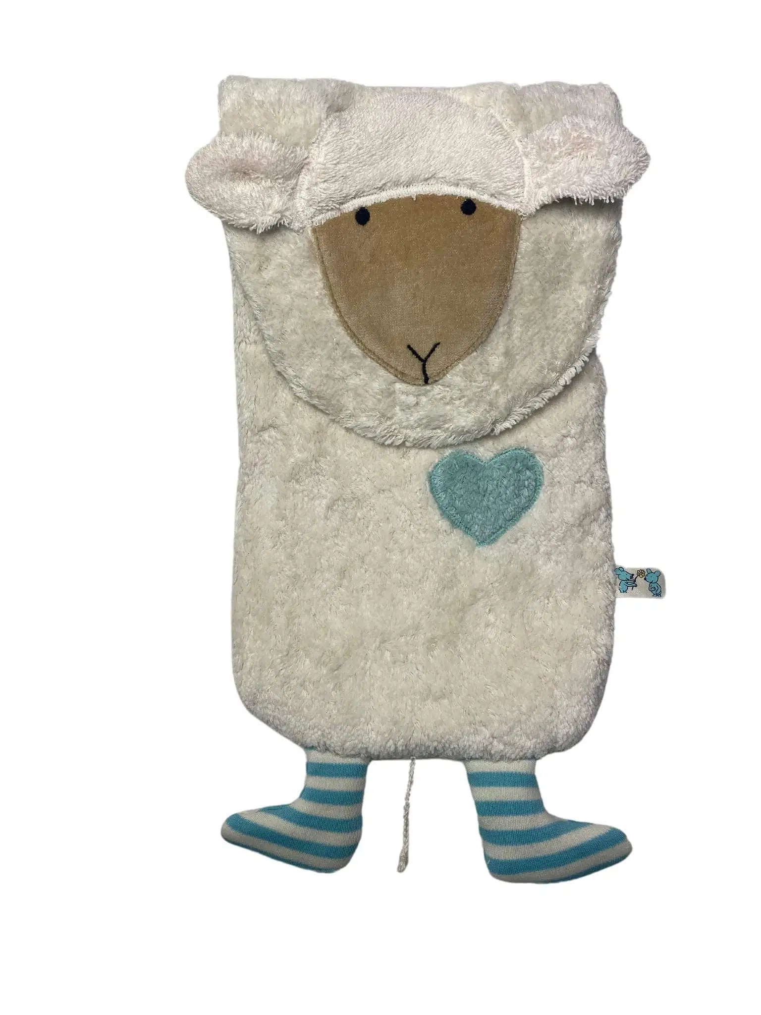 Kuschelige Bio-Wärmflasche in Schafform von PAT & PATTY