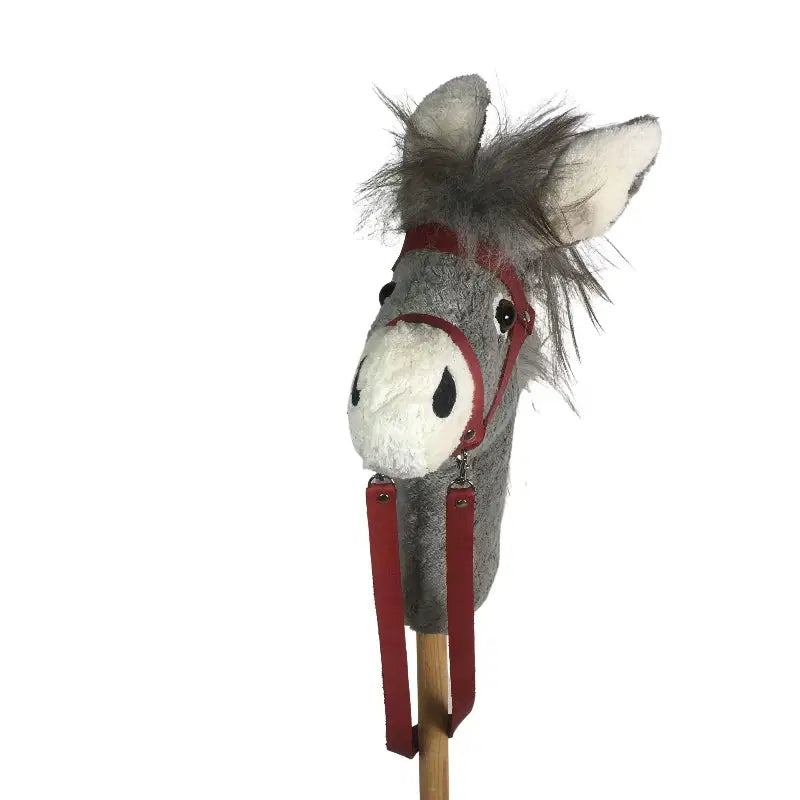 Bio Steckepferd - Hobby Horse Esel aus Bio Baumwolle