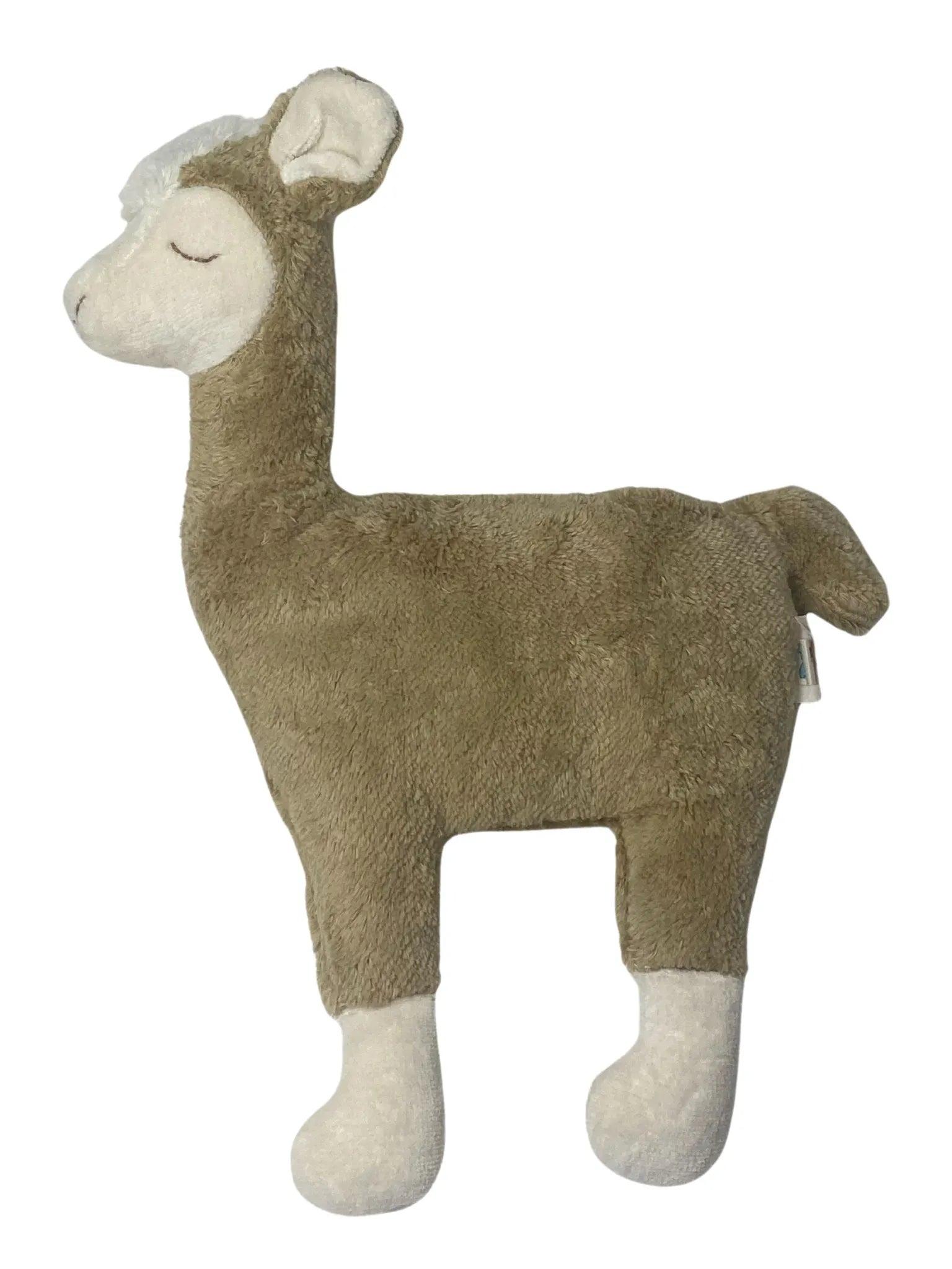 Bio kuscheltier beige lama